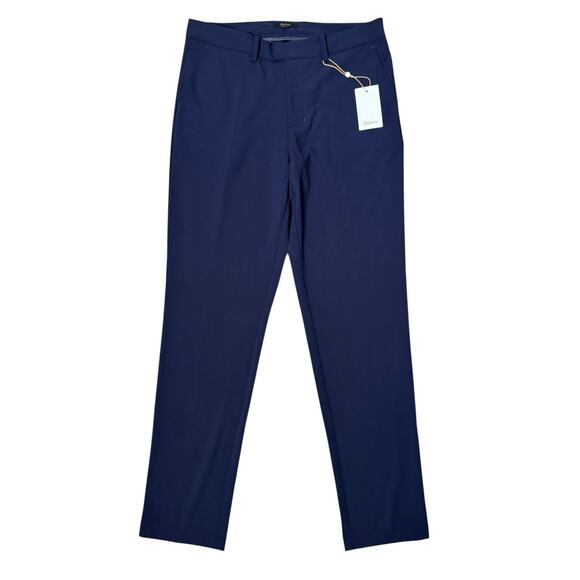 Quince Other - Quince NEW Mens Performance Stretch Dress Pants Slim Fit Navy Blue 32x34